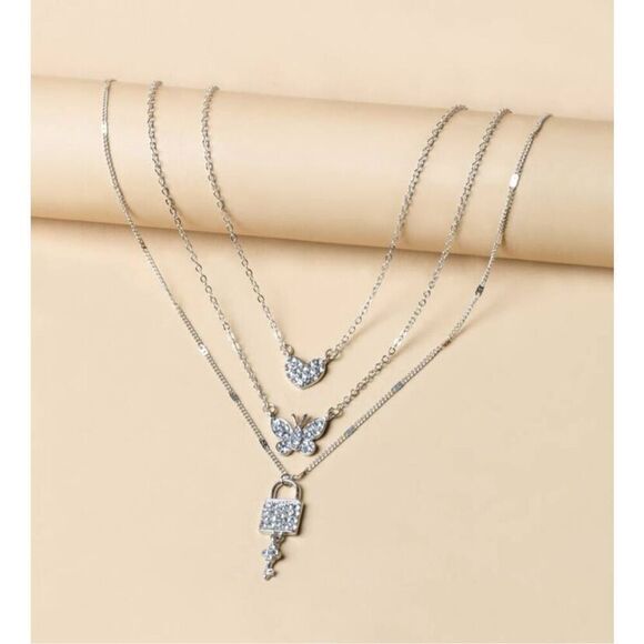 3 Tiered Necklace - Picture 7 of 7